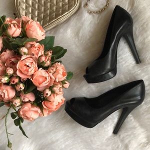 BCBG black heels